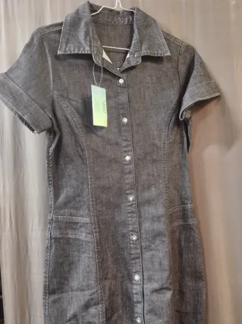 250824 robe en jeans bleu pour femme en taille 38