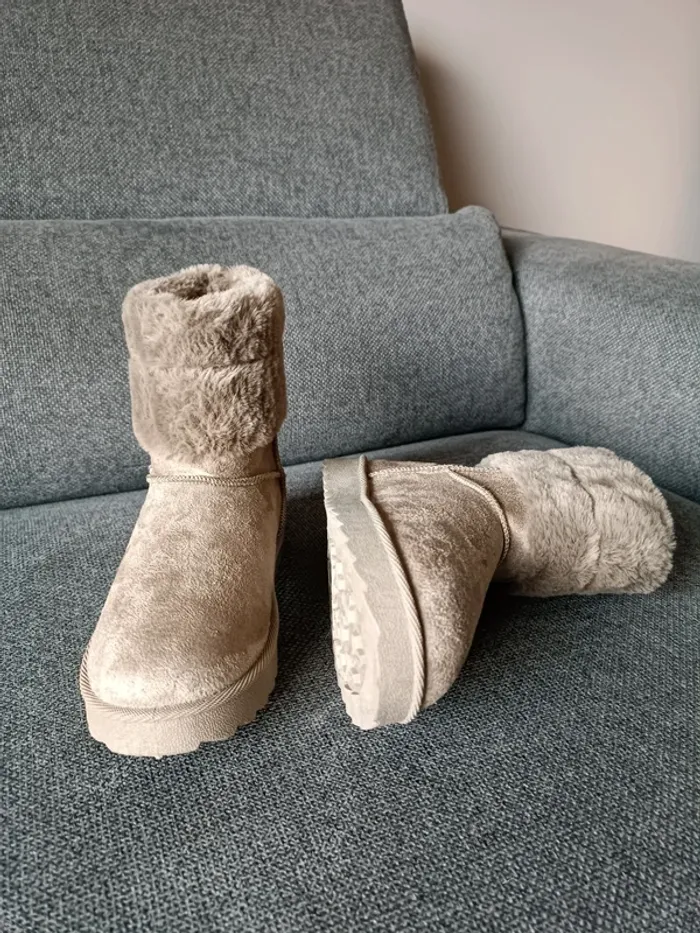 Bottines fourrées T37 - photo numéro 3