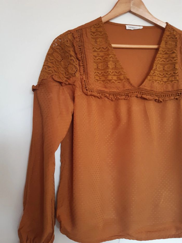 Blouse moutarde - photo numéro 2