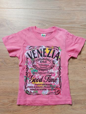 T-shirt rose Venezia