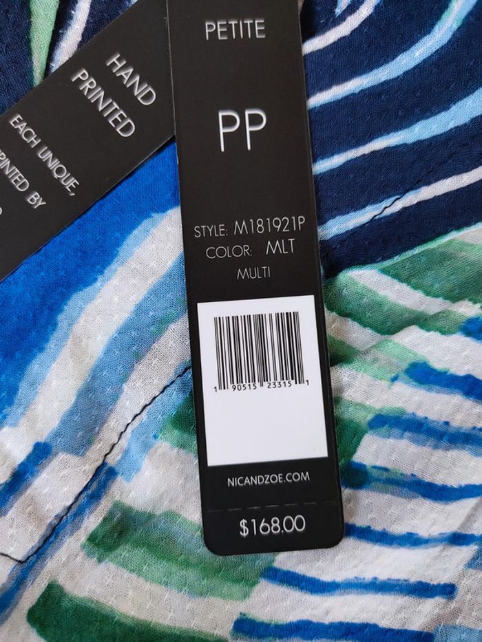 Robe été mi-longue légère neuve PP / 38 M - photo numéro 9