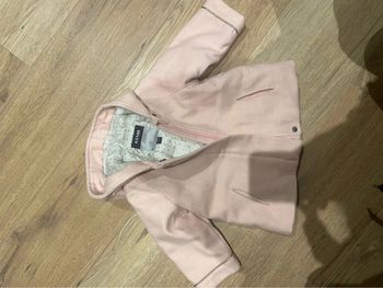 Veste manteau kiabi rose 6 mois