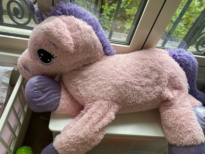 Grosse peluche licorne - photo numéro 6