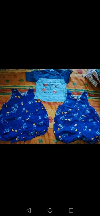 Lot de 2 combishort 18 mois