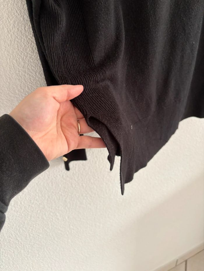 Pull fin noir - photo numéro 5