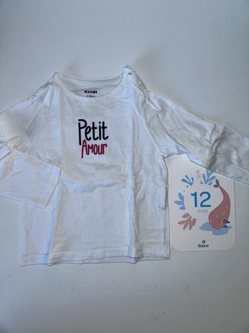 Tee shirt 12 mois
