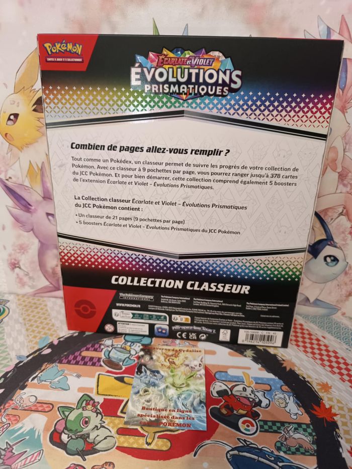 Coffret Pokemon – EV8.5 -  Classeur Évolution Prismatiques NEUF Scellé- FR - photo numéro 2