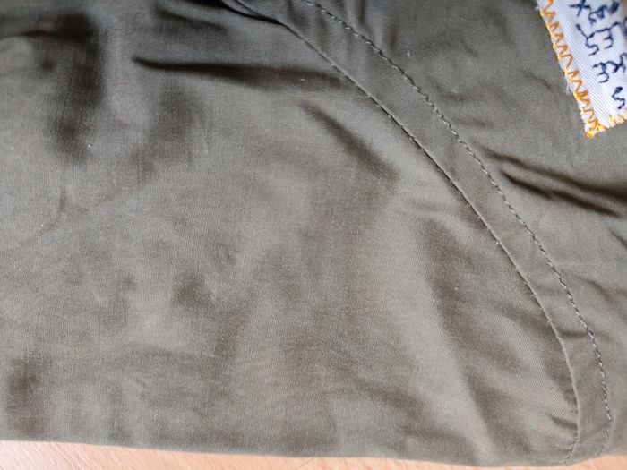 Veste coupe-vent à capuche kaki neuve Kiabi en 3M - photo numéro 5