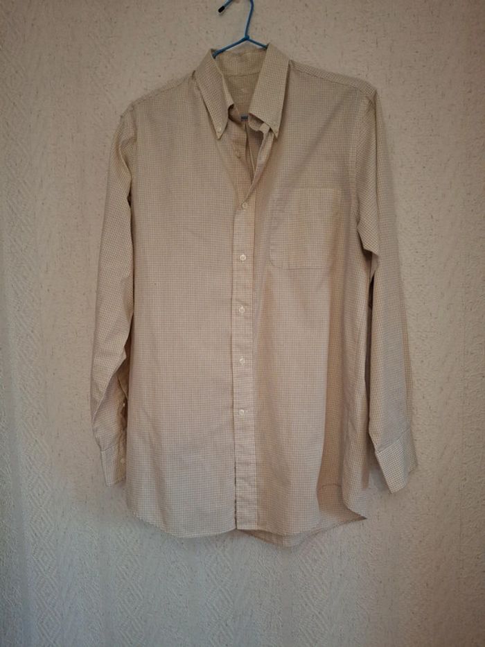 Chemise vichy beige Celio Beebs by Kiabi
