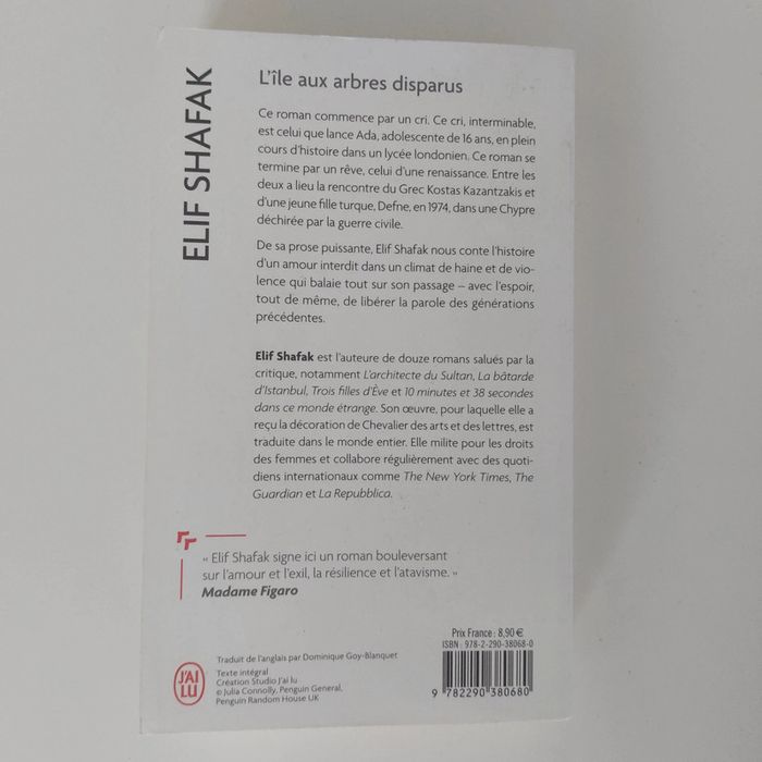 Livre - L'île aux arbres disparus - photo numéro 2