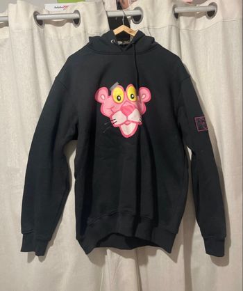 Sweat-shirt panthère rose 