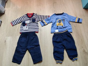 Lot de 2 jogging 6mois