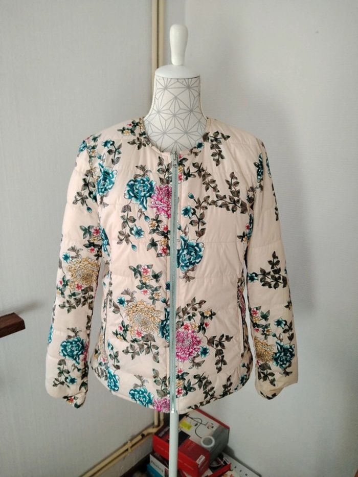 Veste légère matelassé réversible