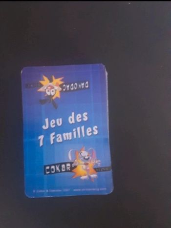 Jeu de 7 famille enfants