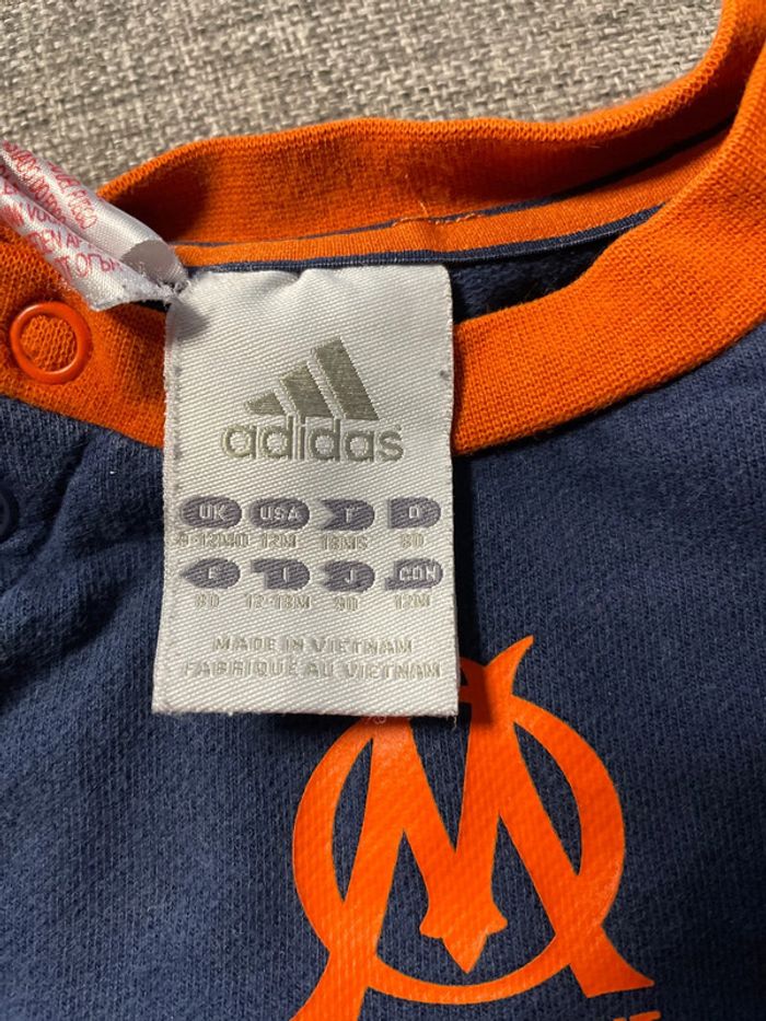 Pull léger adidas Marseille 18 mois - photo numéro 2