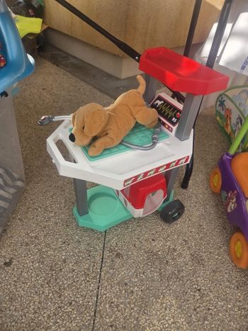 Chariot de vétérinaire