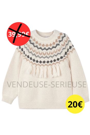 Pull écru 4 ans Mayoral