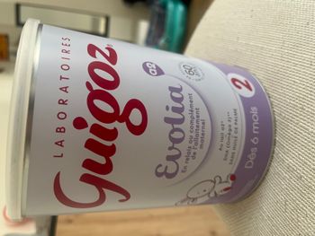 Lait infantile guigoz evolia 2eme âge