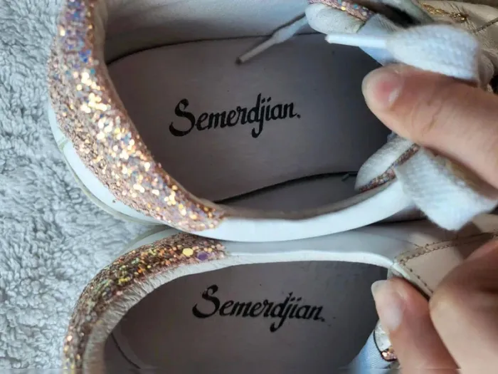 Sneakers Semerdjian pailletes taille 37 - photo numéro 7