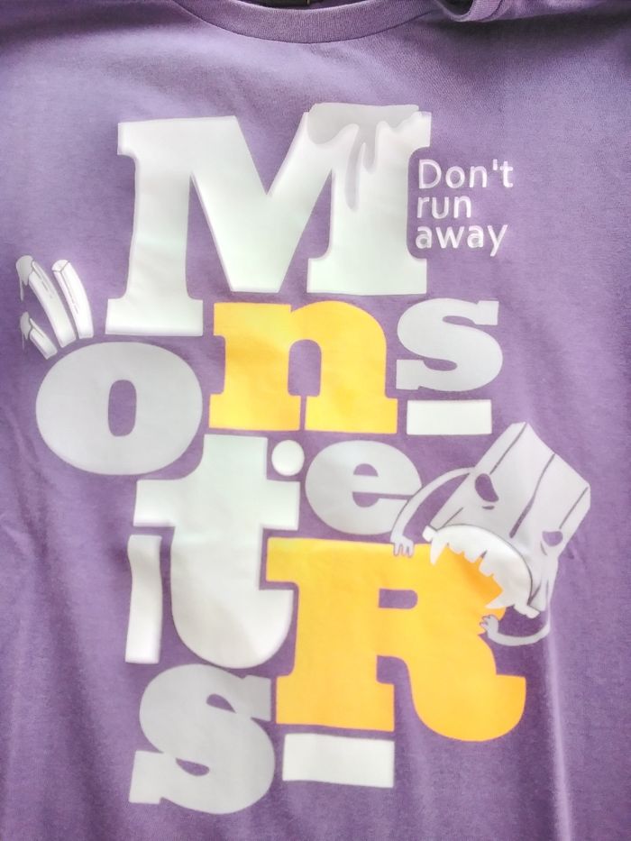 Tee shirt violet - photo numéro 3