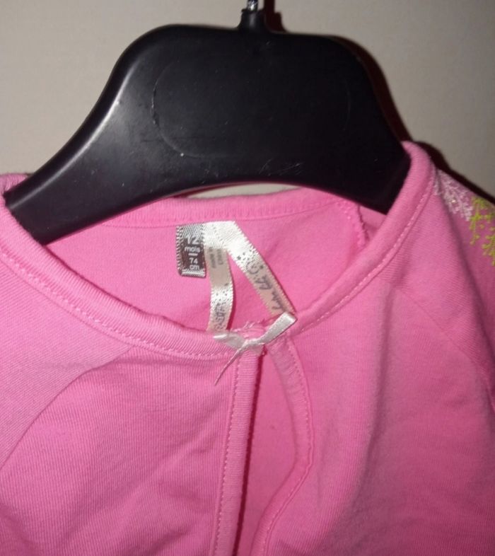 Boléro rose taille 9 mois orchestra - photo numéro 2