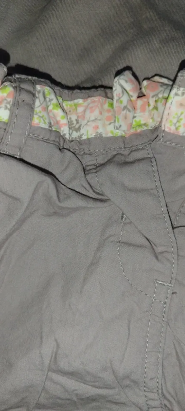 Ensemble débardeur short 12 mois - photo numéro 2