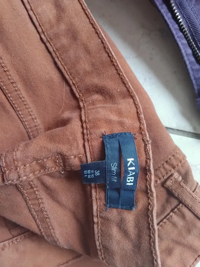 lot de 4 pantalons slim pour femme coupe Jeans, taille M/38 M / 38 / 10 - photo numéro 3