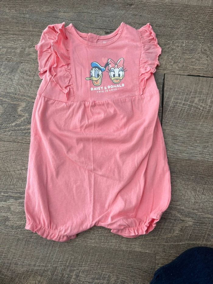Barboteuse Daisy et Donald 18 mois