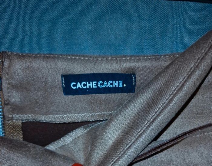 Jupe effet daim taille 40 - photo numéro 3