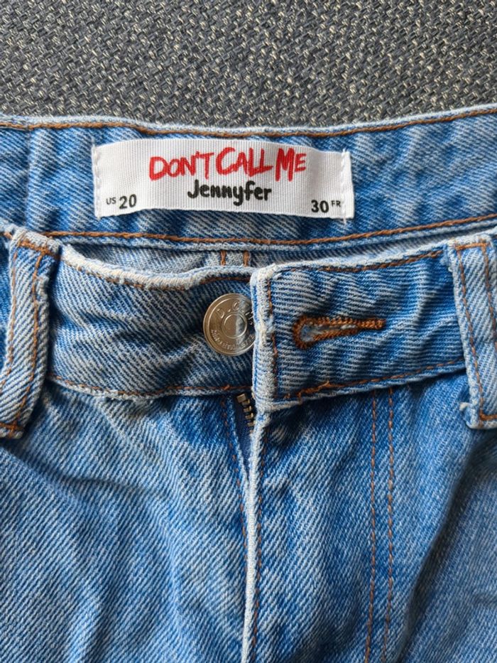 Jean large troué don't call me Jennyfer taille 30fr - photo numéro 3
