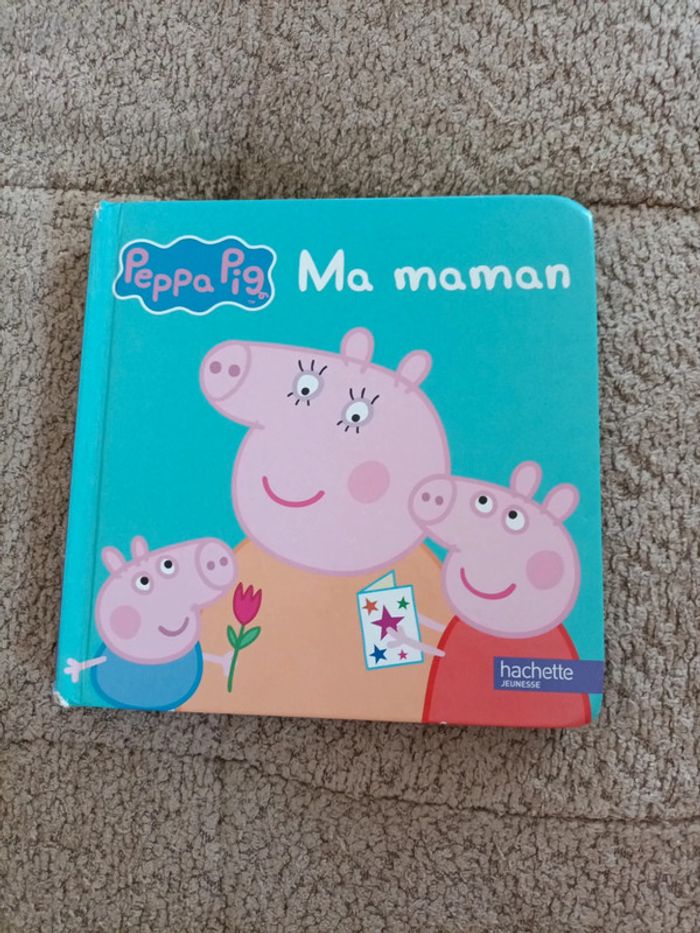 Livre cartonné Peppa pig : Ma maman