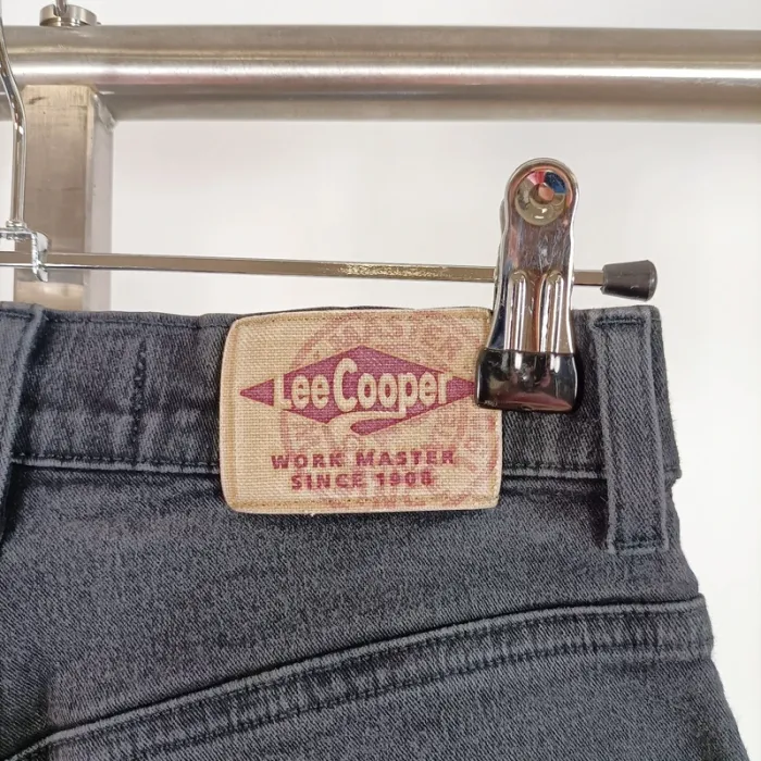 Jean slim gris Lee Cooper LC11 - Taille 40 - Taille haute - Coton stretch A590 - photo numéro 9