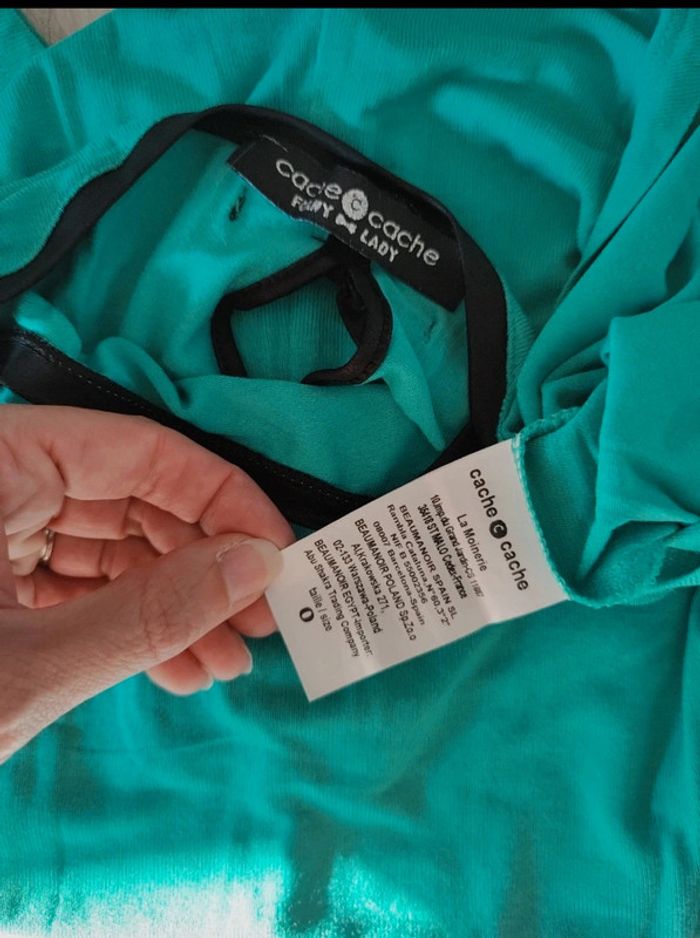 Tee-shirt vert - photo numéro 4