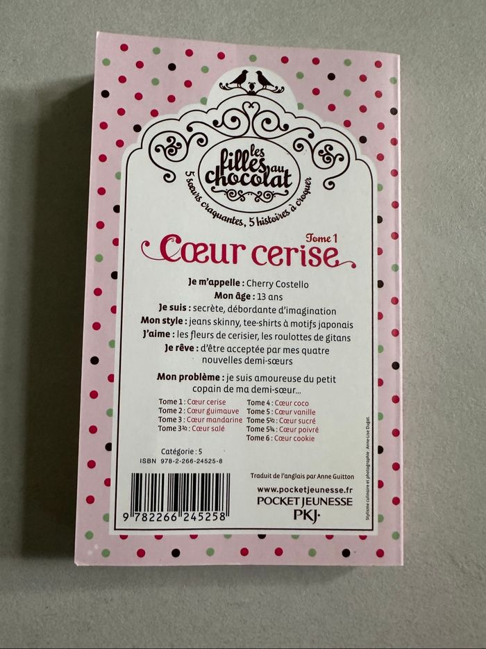 Livre cœur cerise - photo numéro 2