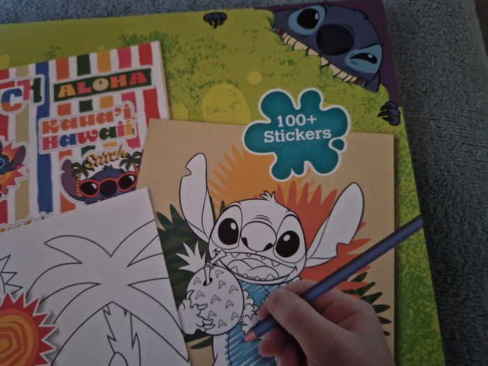 Livre de coloriage Stitch