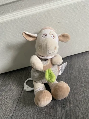 Peluche musical vache