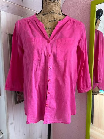 Chemisier fuchsia Yessica taille 36