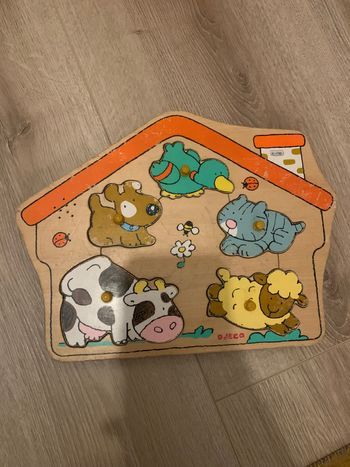 Puzzle animaux djecco sonore