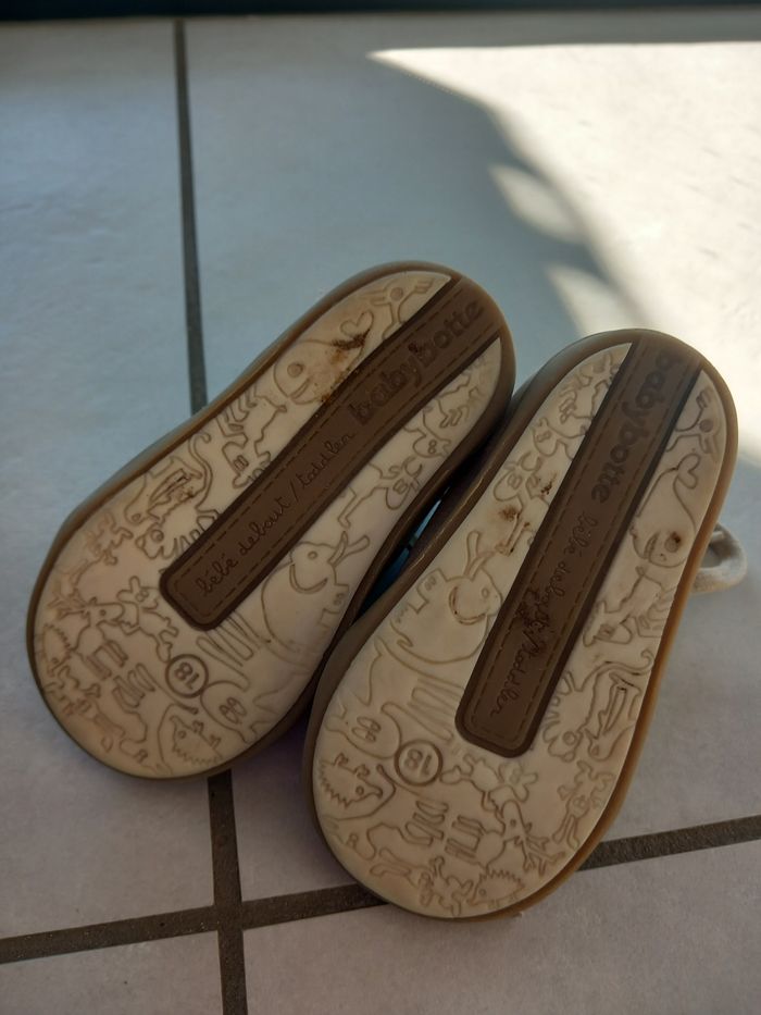 Chaussures montantes à lacets T.18 Babybotte - photo numéro 4