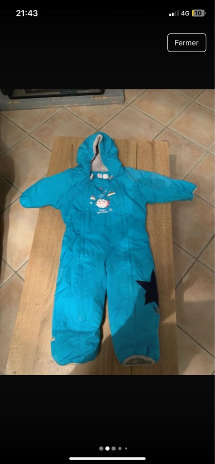 Combinaison de ski taille 2 ans - photo numéro 2
