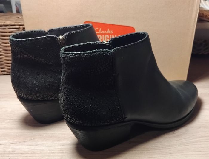 Boots en Clark cuir Clark - photo numéro 6