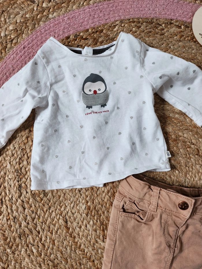 Ensemble pantalon + tshirt - photo numéro 2
