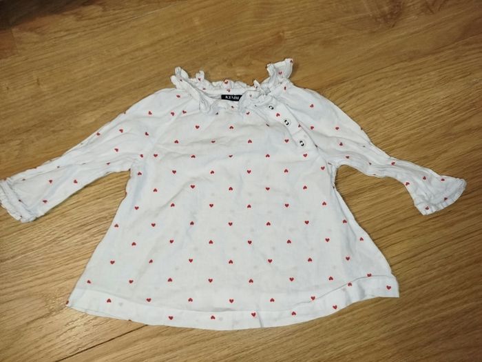 Lot de 3 blouses fille 6 mois - photo numéro 8