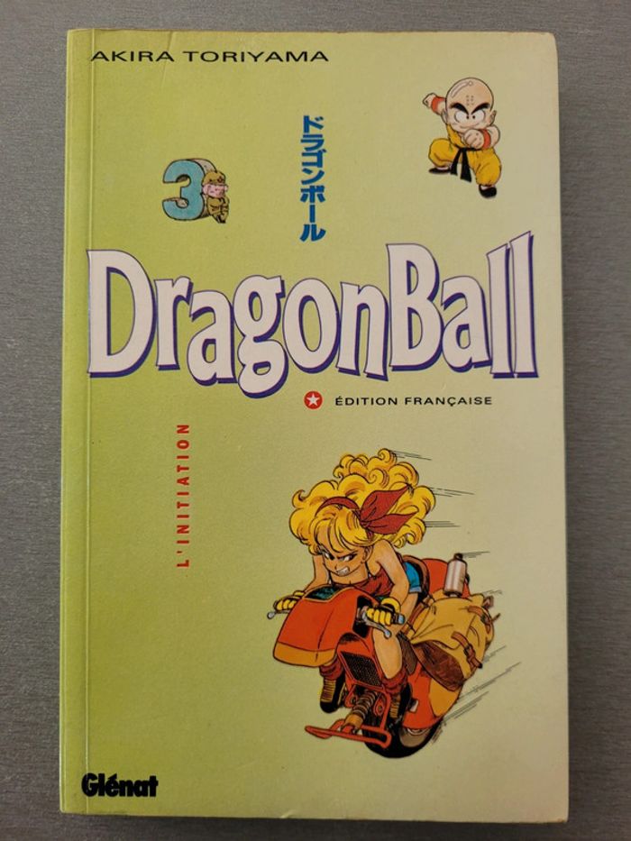 Livre manga dragon ball glénat pastel N 3