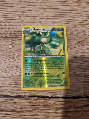 Carte pokémon manternel reverse 7/119 année 2014