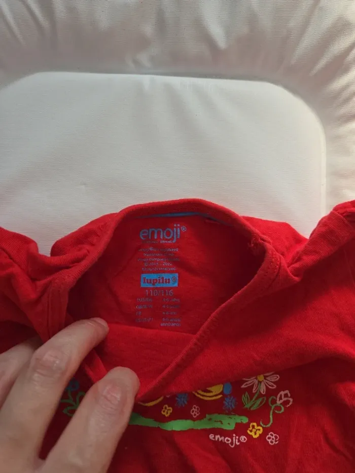 Tee shirt emoji taille 6 ans - photo numéro 3