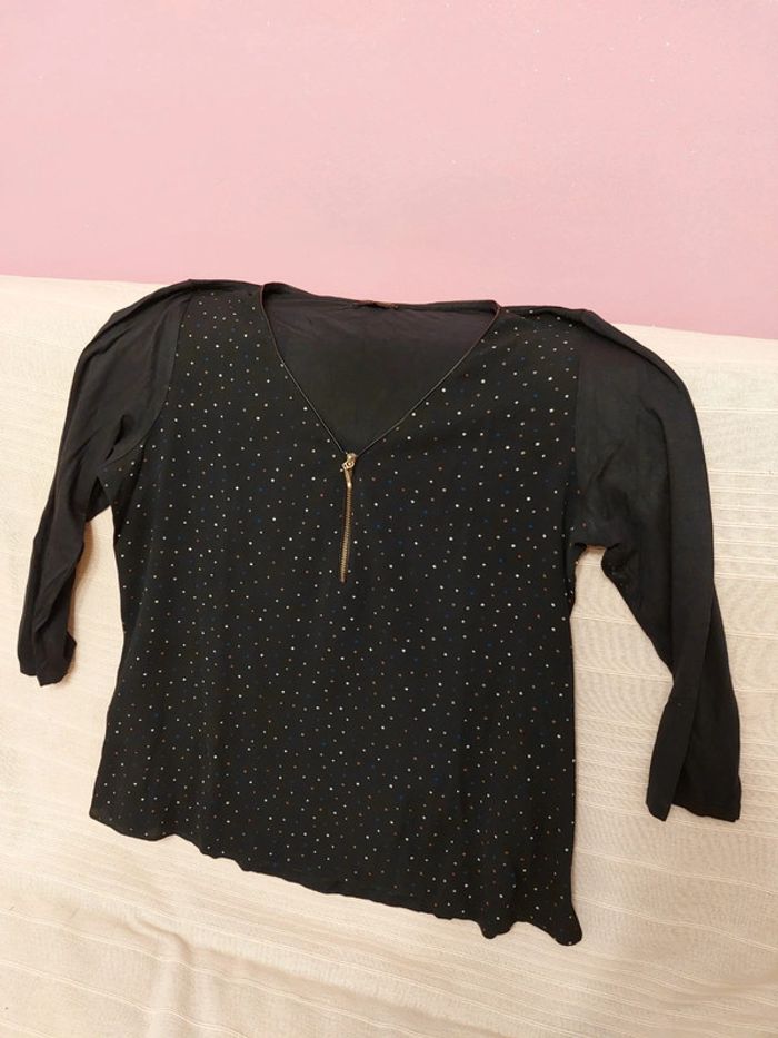 Tops manches 3/4 Grain de Malice t.L - photo numéro 2