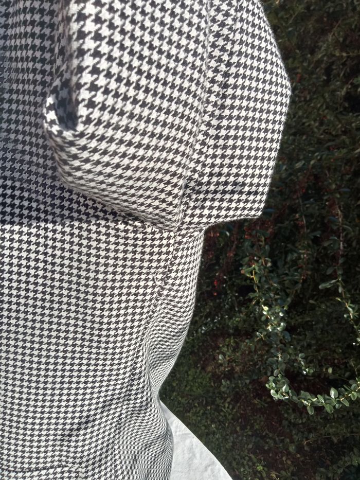 Veste pieds de poule coton - photo numéro 3