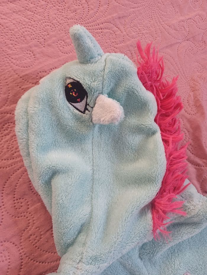 Pyjama licorne vert polaire tissaia - photo numéro 4