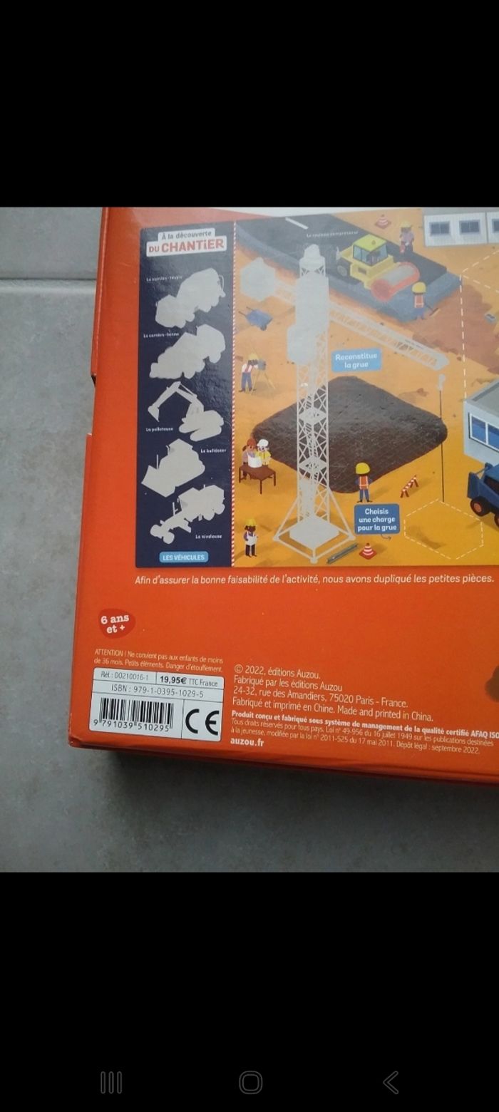 Jeu magnétique A la découverte du chantier - photo numéro 3